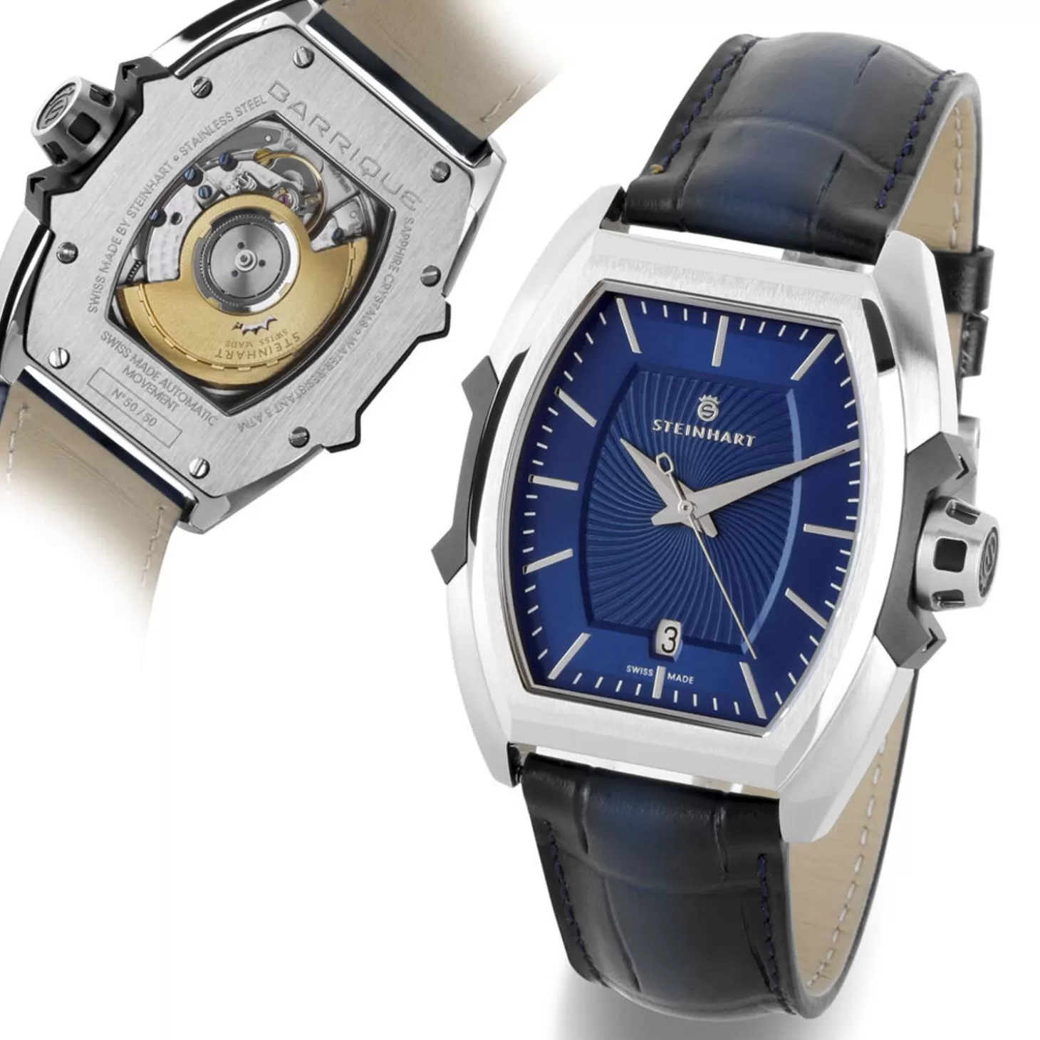 Barrique Classique Blauw^Steinhart Watches Shop