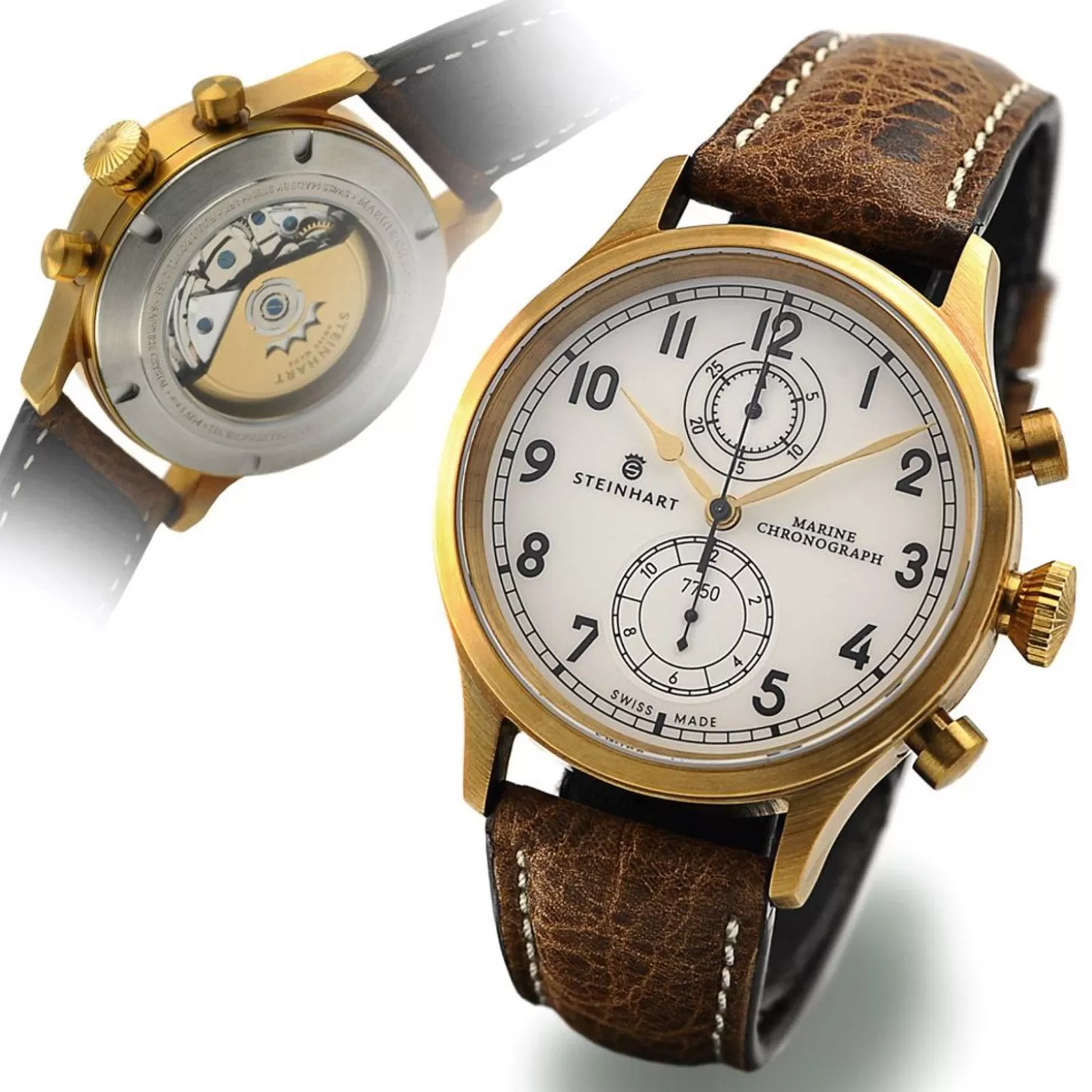 Marine-Chronograaf Brons Premium^Steinhart Watches Best Sale