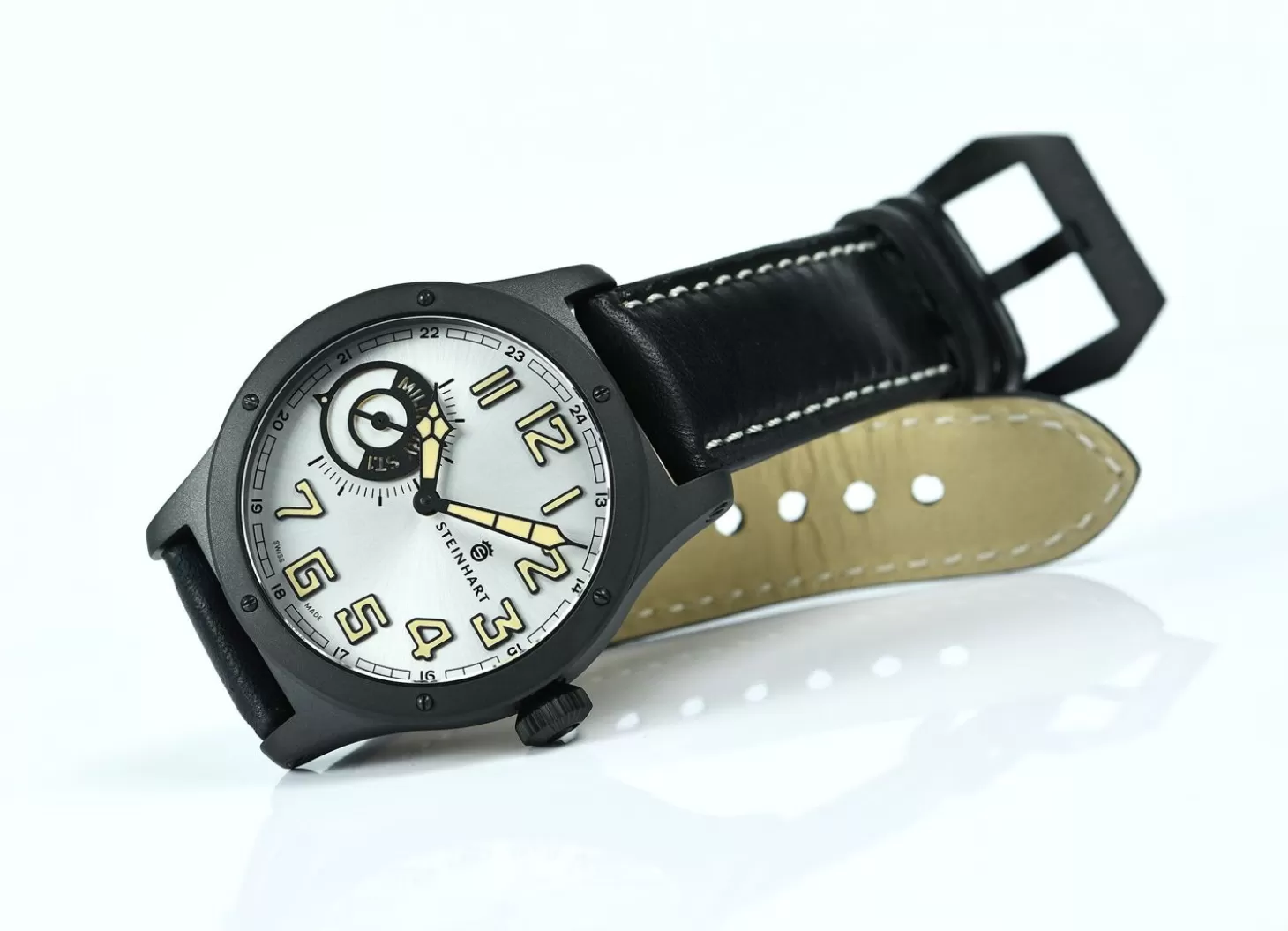 Militaire 47 St1 Silber Ltd.-Editie^Steinhart Watches Cheap