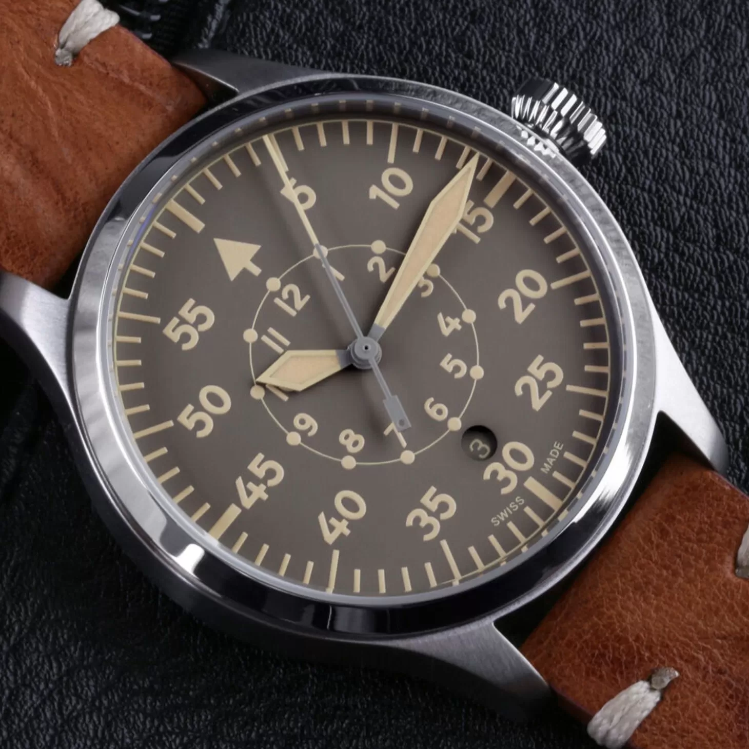 Nav B-Uhr 42 Vintage Beige B-Muster^Steinhart Watches Best