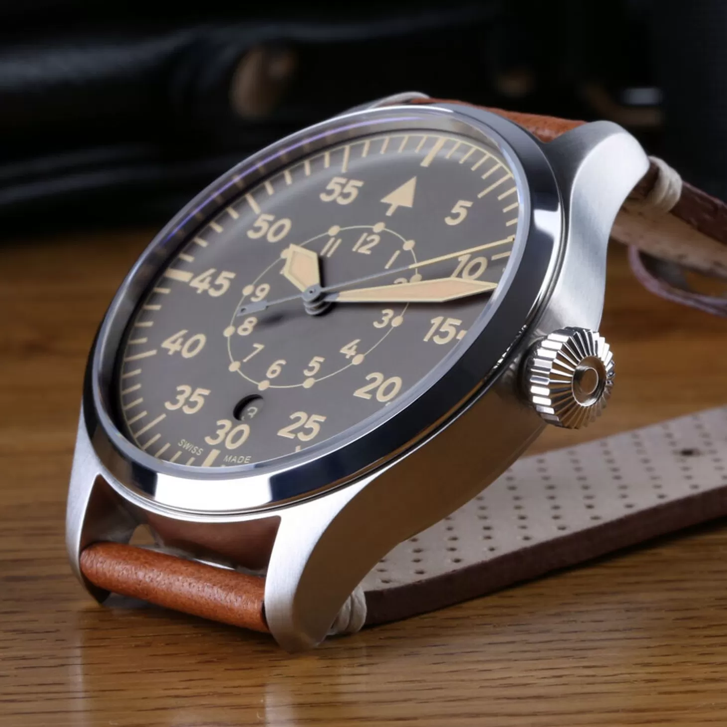 Nav B-Uhr 42 Vintage Beige B-Muster^Steinhart Watches Best