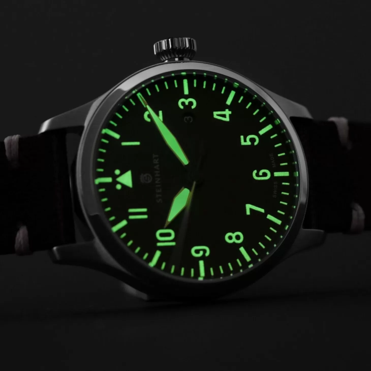 Nav B-Uhr 42 Vintage Bruin A-Muster^Steinhart Watches Online