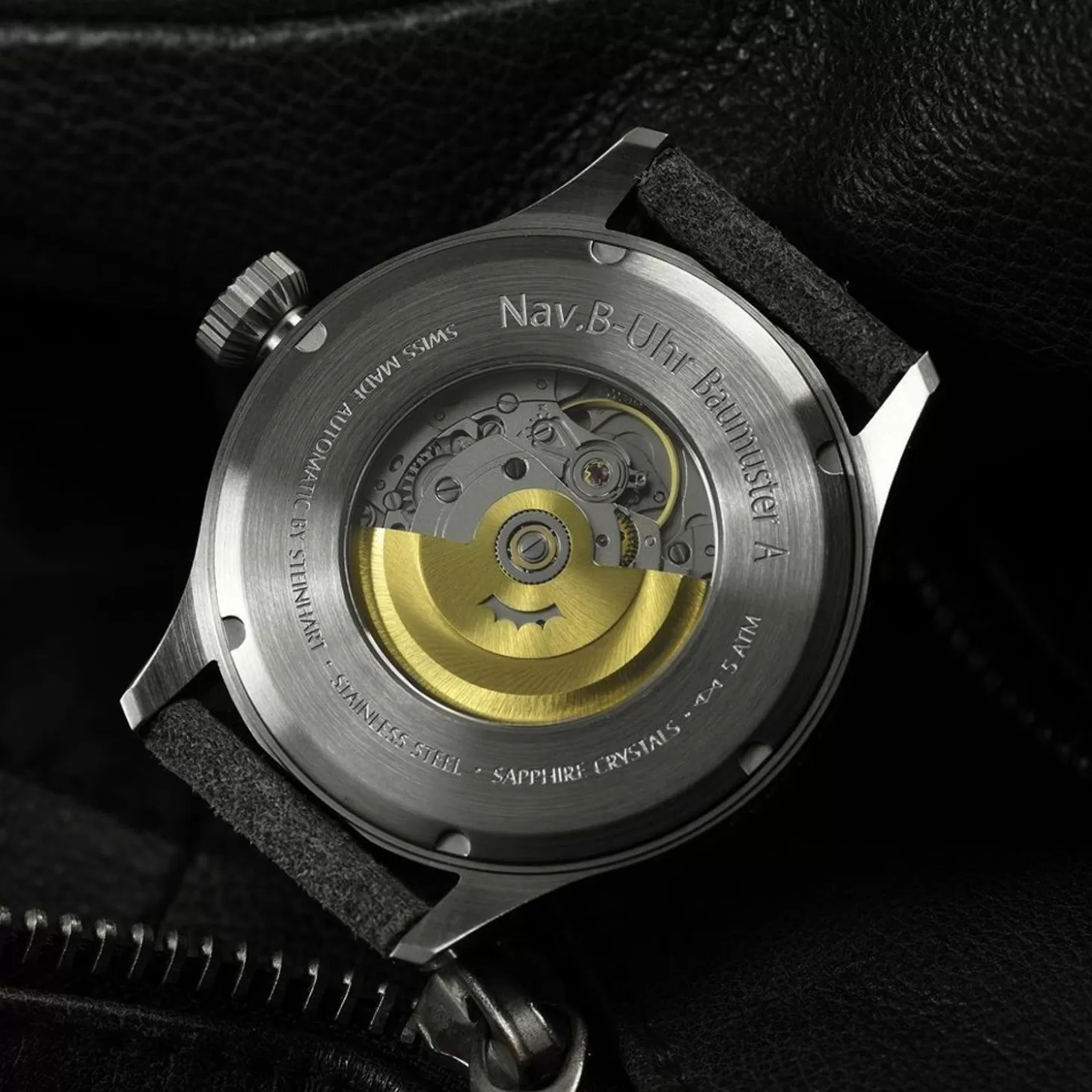 Nav B-Uhr 44 Datum Vintage Grijs^Steinhart Watches Fashion