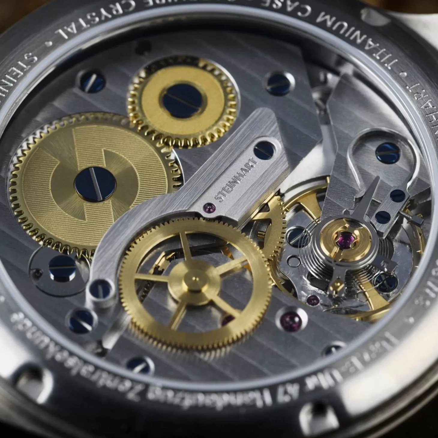 Nav B-Uhr 47 Titan B-Type Centrale Seconde^Steinhart Watches Shop