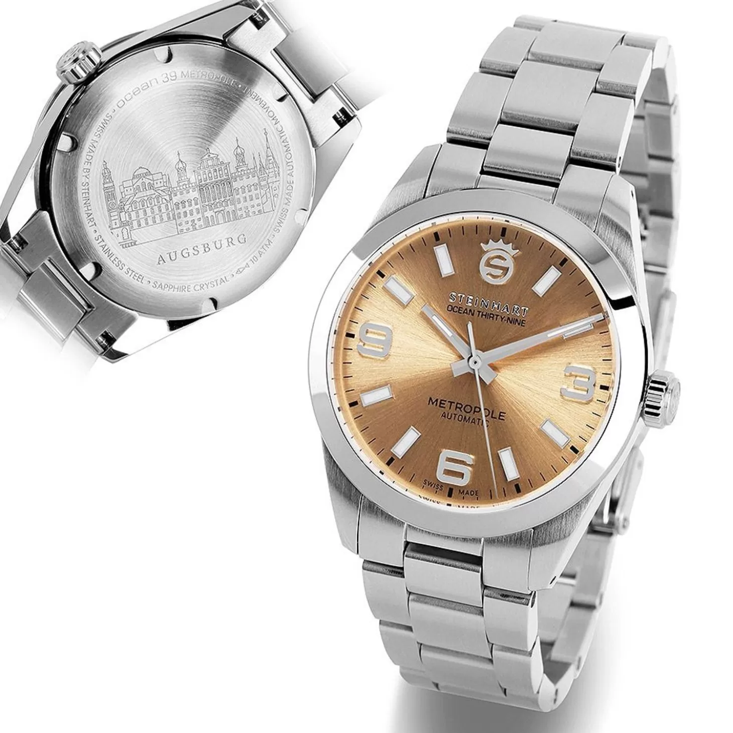 Oceaan 39 Metropole Champagne^Steinhart Watches Discount