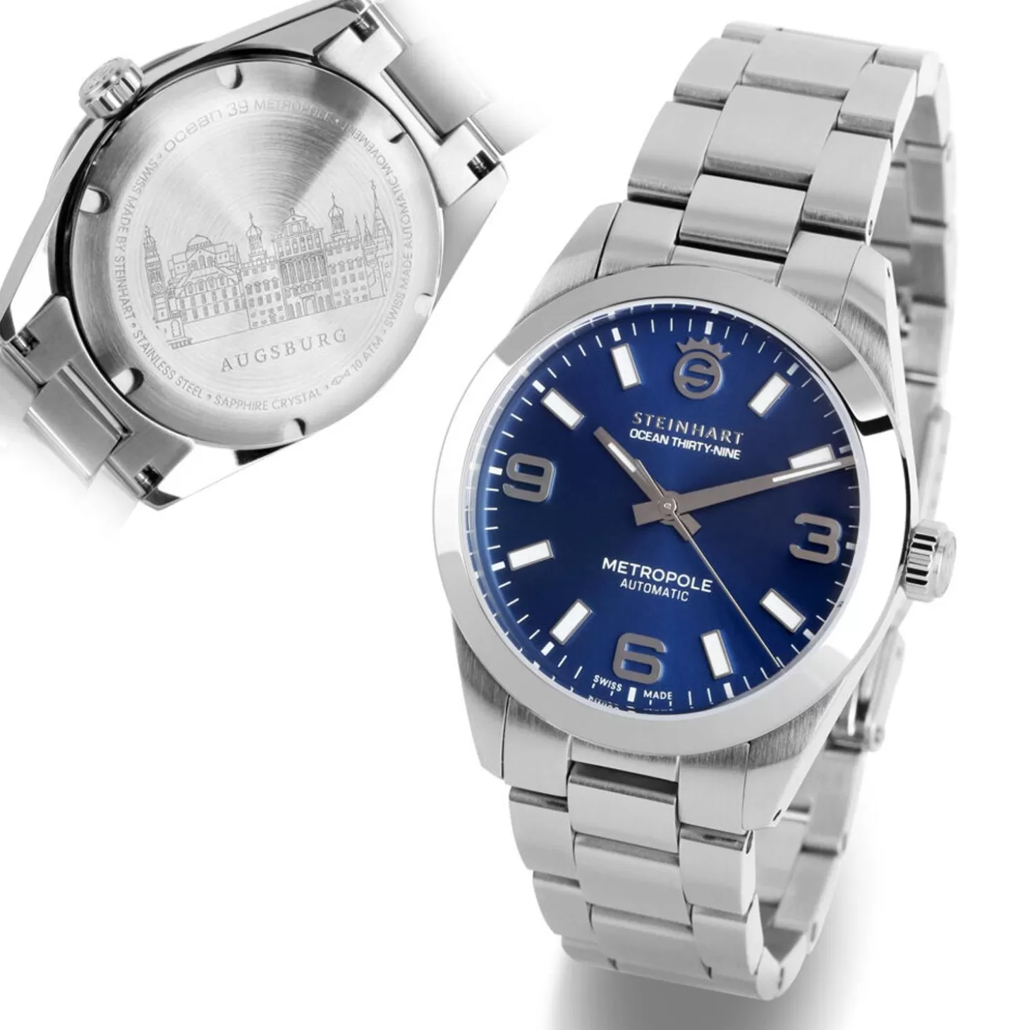 Oceaan 39 Metropole Sunray Blue^Steinhart Watches Flash Sale