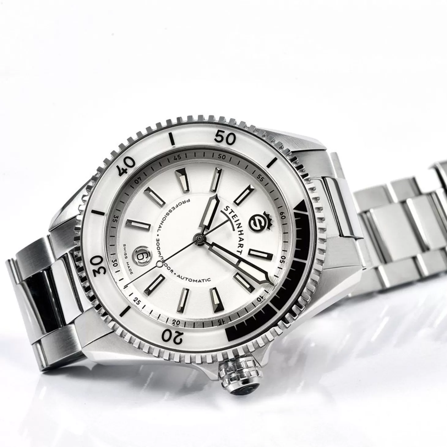 Ocean 2 Premium Wit Duikhorloge^Steinhart Watches Best