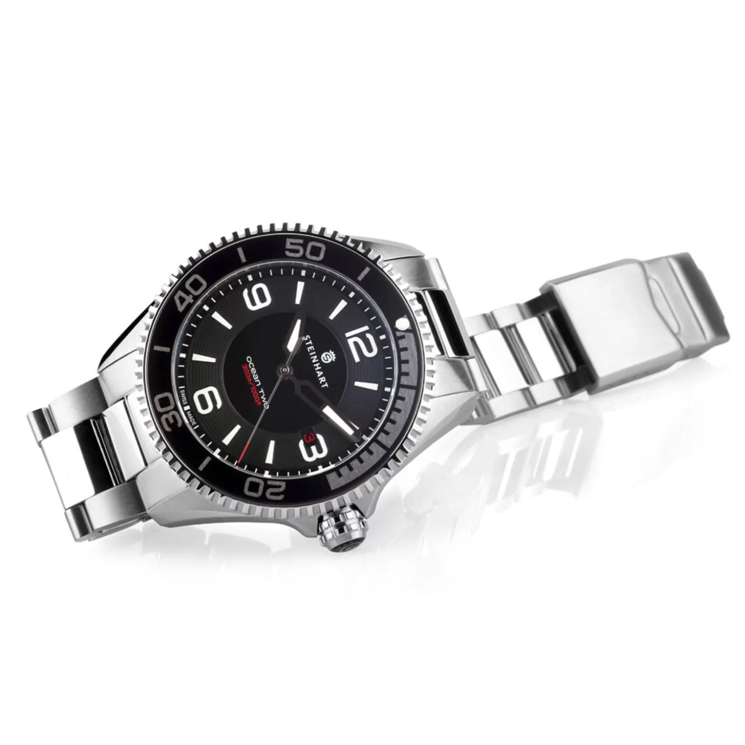 Ocean 2 Zwart Duikhorloge^Steinhart Watches Clearance