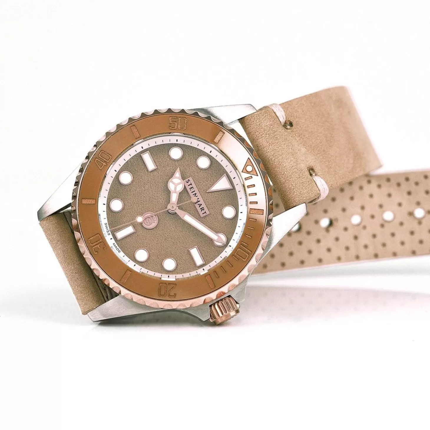 Ocean 39 Beige Keramiek Duikhorloge^Steinhart Watches Clearance