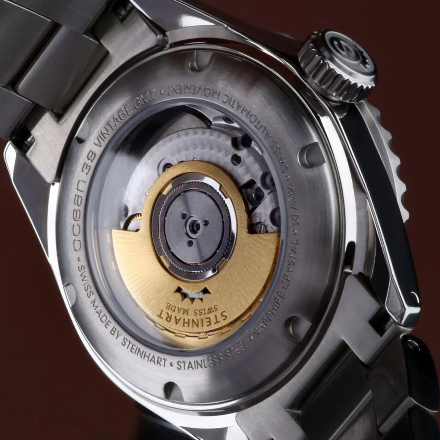 Ocean 39 Vintage Gmt Premium Rood Keramiek Duikhorloge^Steinhart Watches Best Sale