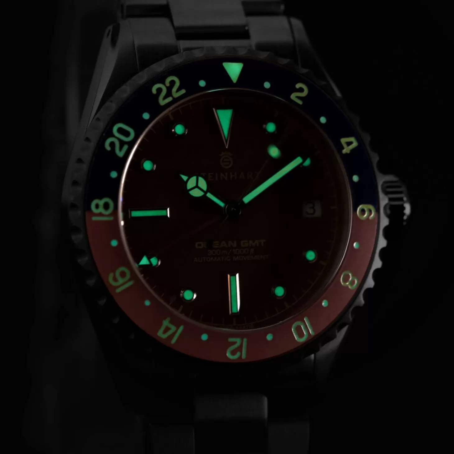Ocean 39 Vintage Gmt Premium Rood Keramiek Duikhorloge^Steinhart Watches Best Sale