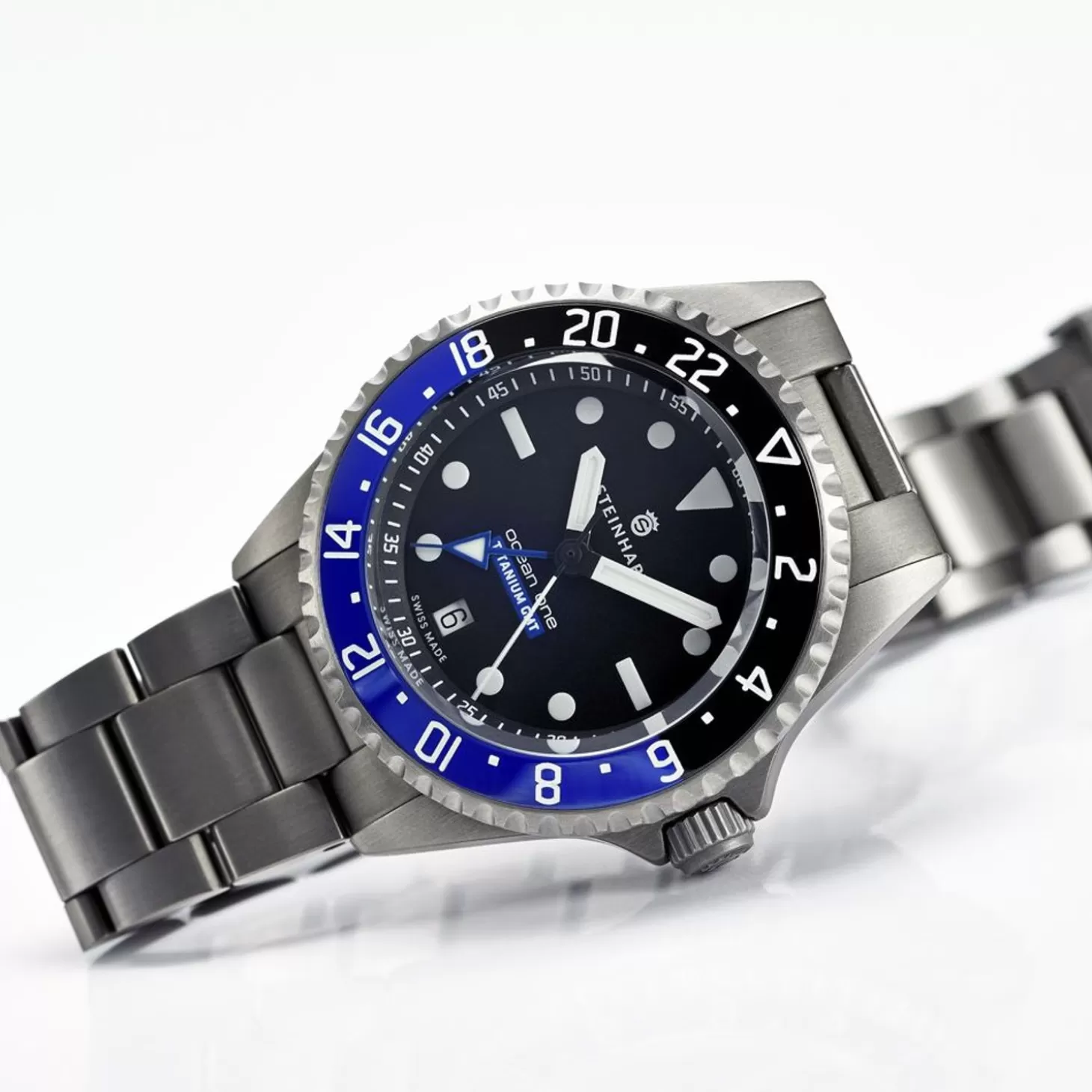 Ocean One Gmt Titan Premium Keramiek^Steinhart Watches Online