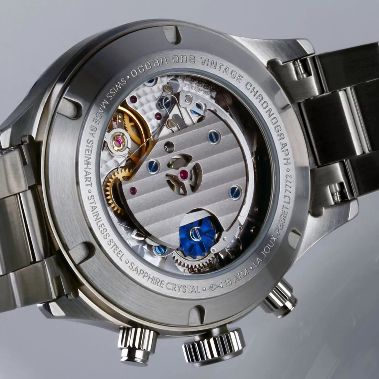 Ocean One Vintage Chronograaf Ii Zilver^Steinhart Watches Best Sale