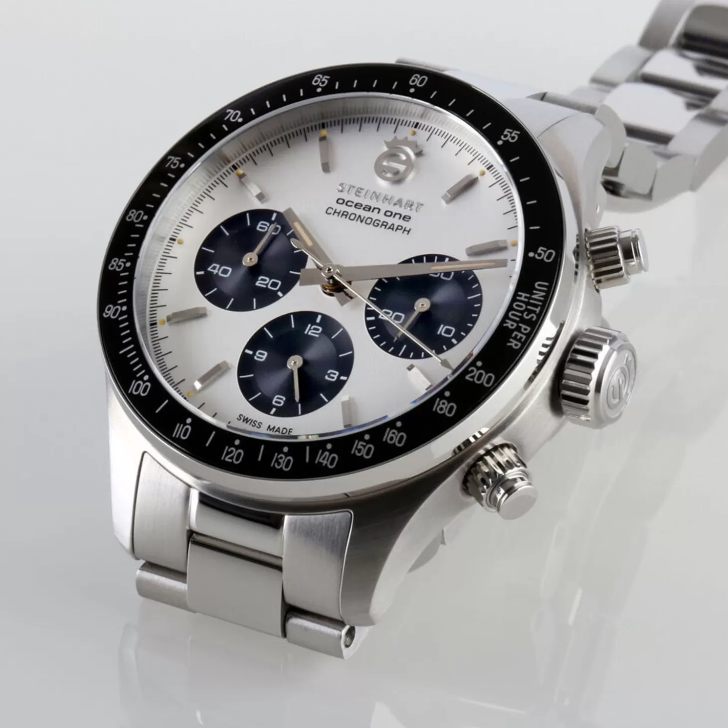Ocean One Vintage Chronograaf Ii Zilver^Steinhart Watches Best Sale