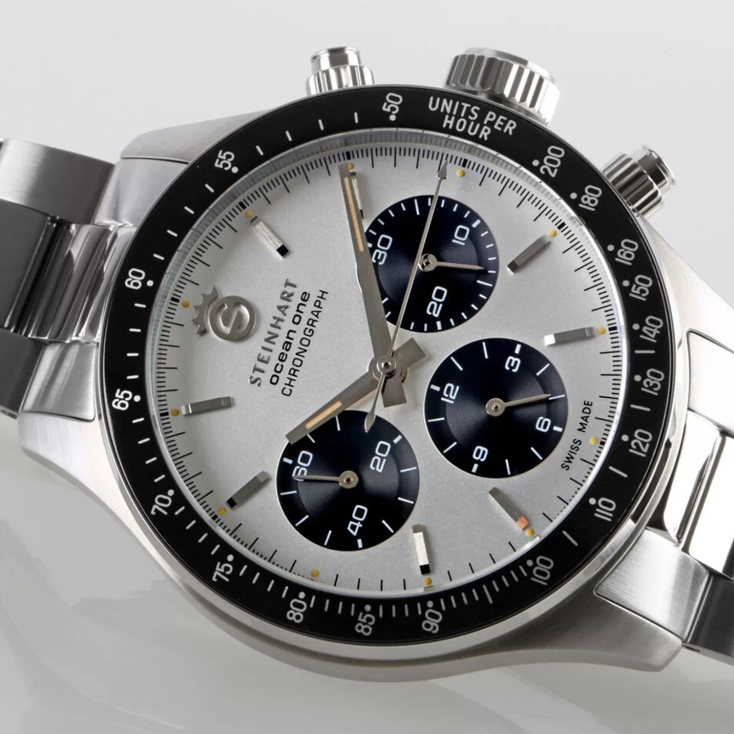 Ocean One Vintage Chronograaf Ii Zilver^Steinhart Watches Best Sale