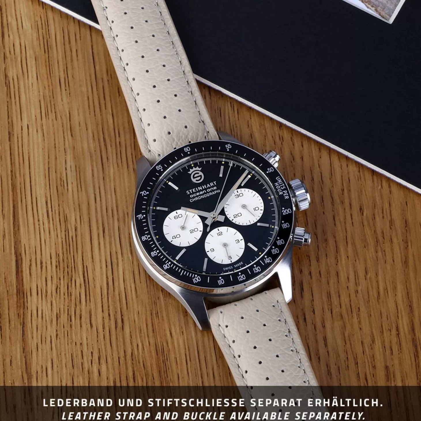 Ocean One Vintage Chronograaf Ii Zwart^Steinhart Watches Sale