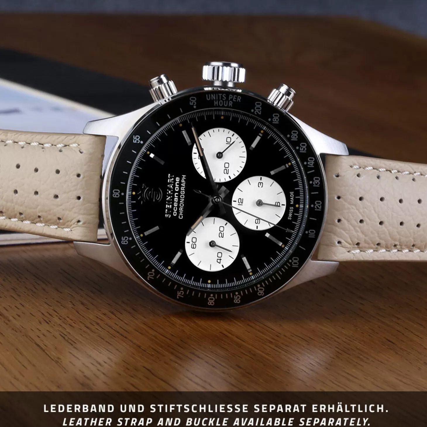 Ocean One Vintage Chronograaf Ii Zwart^Steinhart Watches Sale