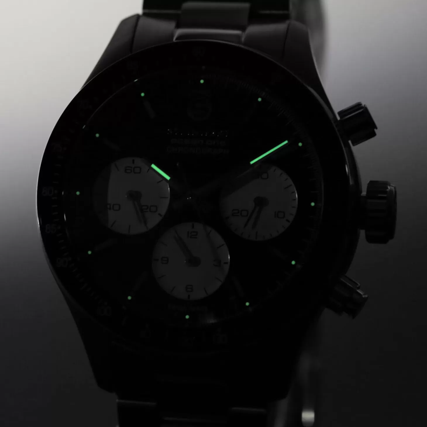 Ocean One Vintage Chronograaf Ii Zwart^Steinhart Watches Sale