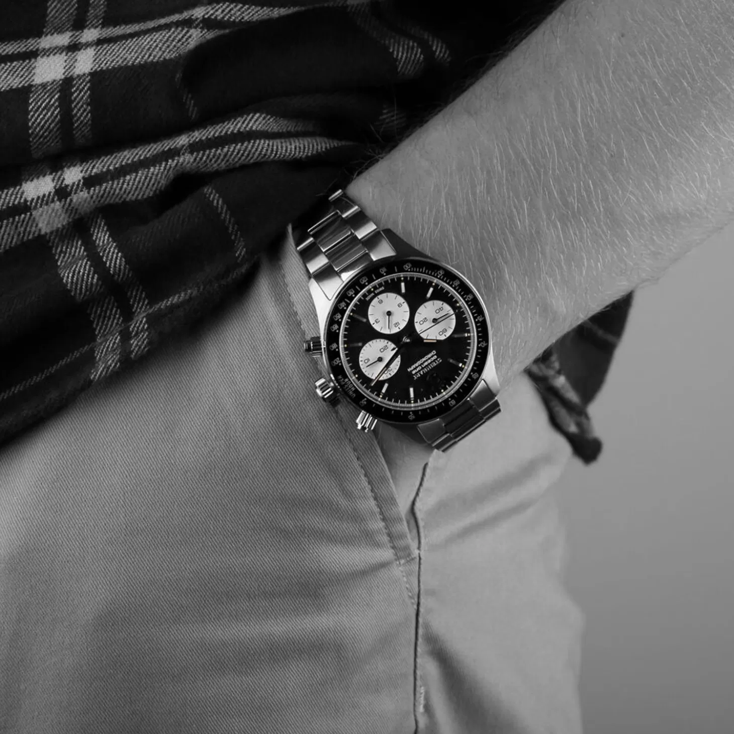 Ocean One Vintage Chronograaf Ii Zwart^Steinhart Watches Sale