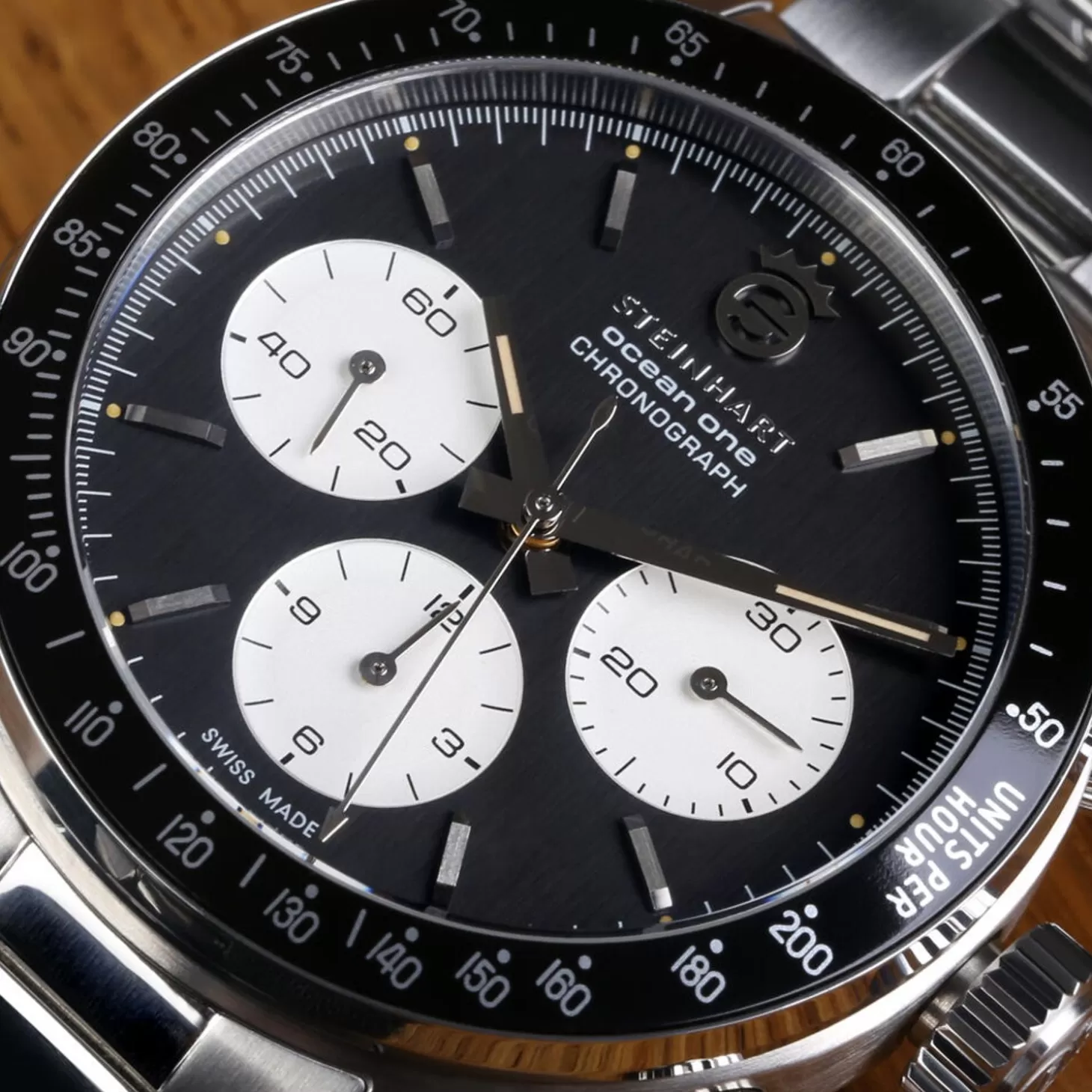 Ocean One Vintage Chronograaf Ii Zwart^Steinhart Watches Sale