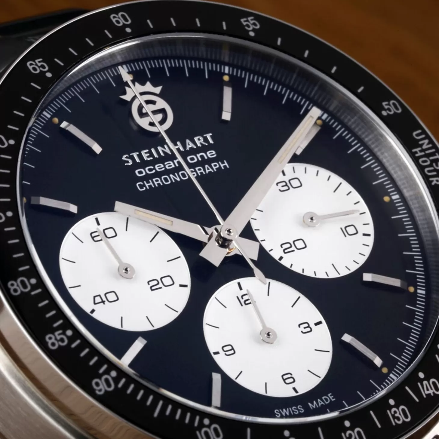 Ocean One Vintage Chronograaf Ii Zwart^Steinhart Watches Sale