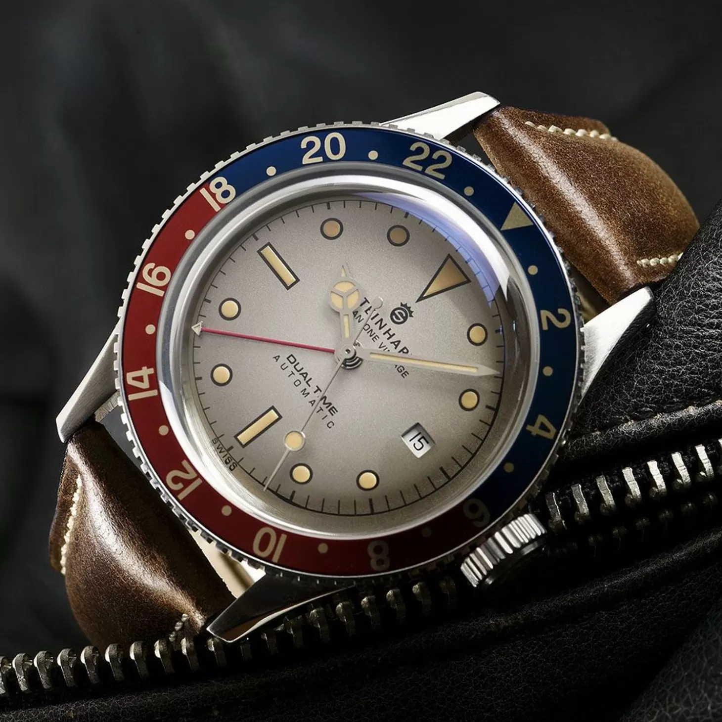 Ocean One Vintage Dual-Time Premium Duikhorloge^Steinhart Watches Cheap