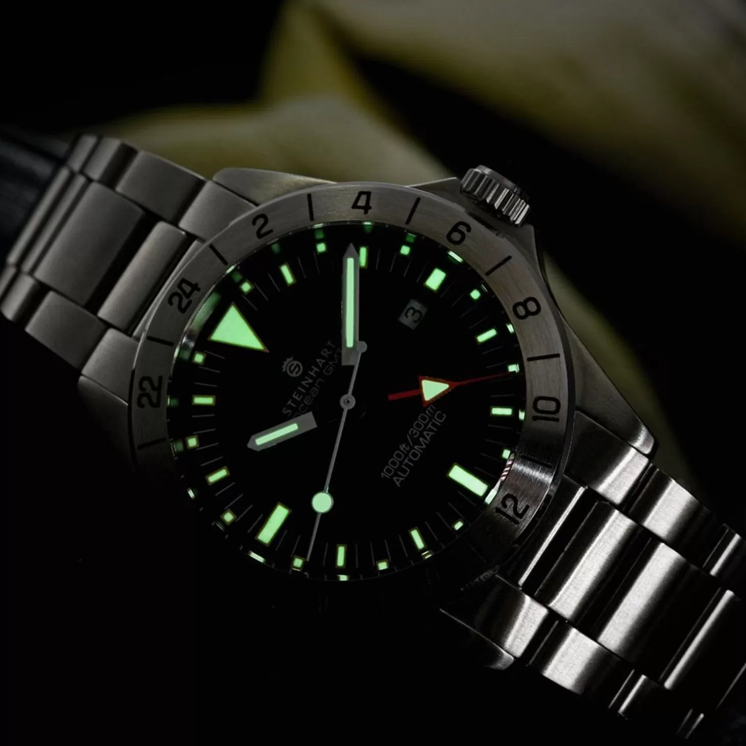 Ocean One Vintage Gmt Duikerhorloge^Steinhart Watches Online