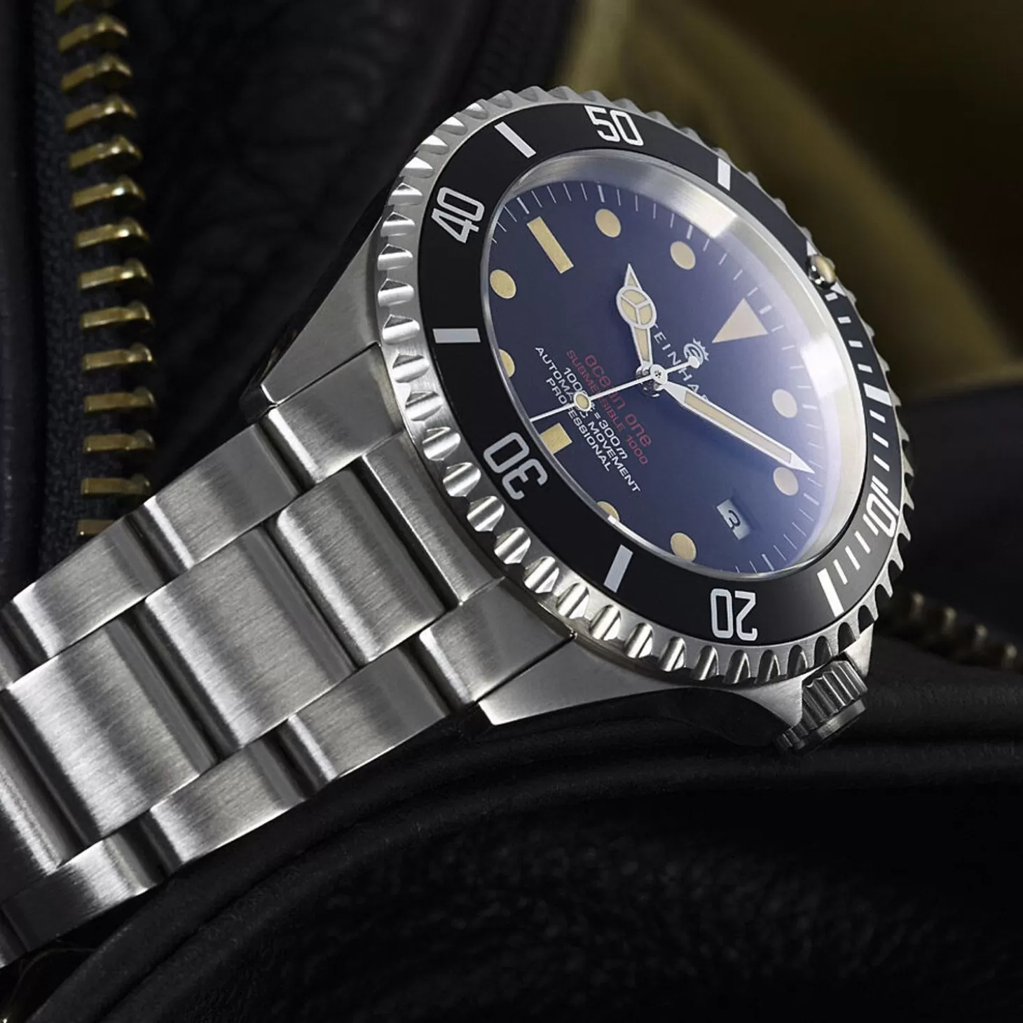 Ocean One Vintage Rood Duikhorloge^Steinhart Watches Best