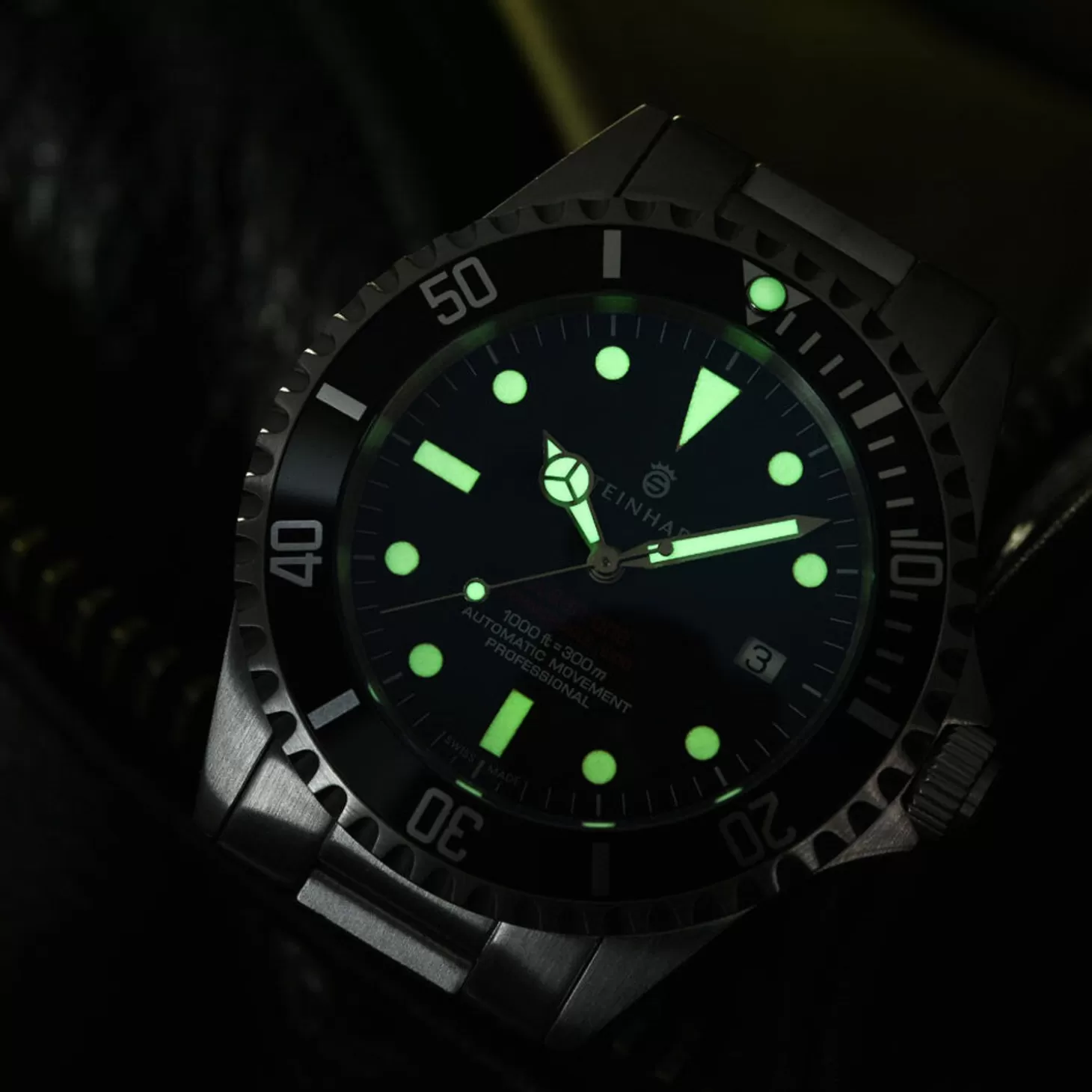 Ocean One Vintage Rood Duikhorloge^Steinhart Watches Best