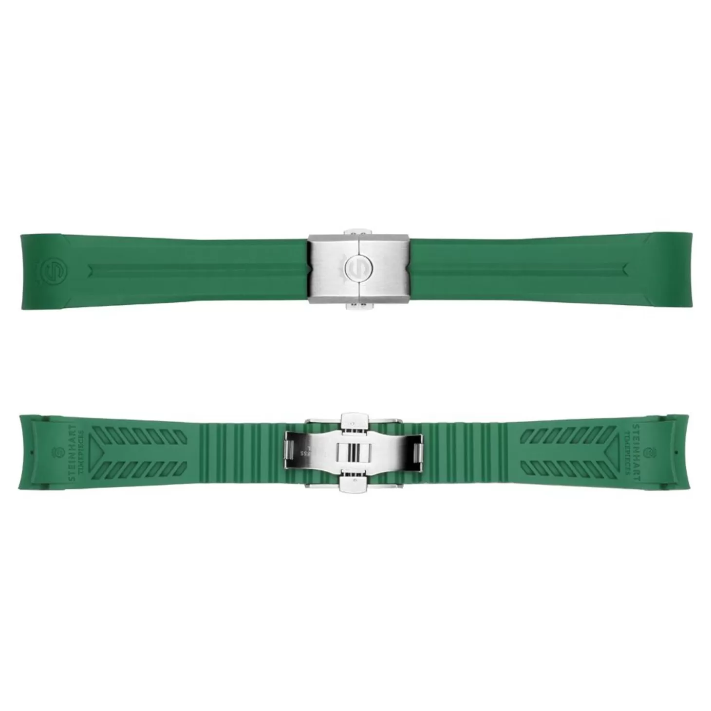 Rubberen Band Groen Nieuw 22X18 Mm Voor Ocean 42 En Ocean 44 Met Sluiting Staal^Steinhart Watches Store