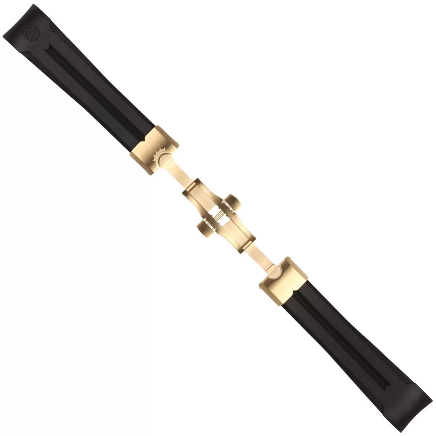Rubberen Band Nieuw 22X18 Mm Voor Ocean 42 Met Gesp Goud^Steinhart Watches Outlet