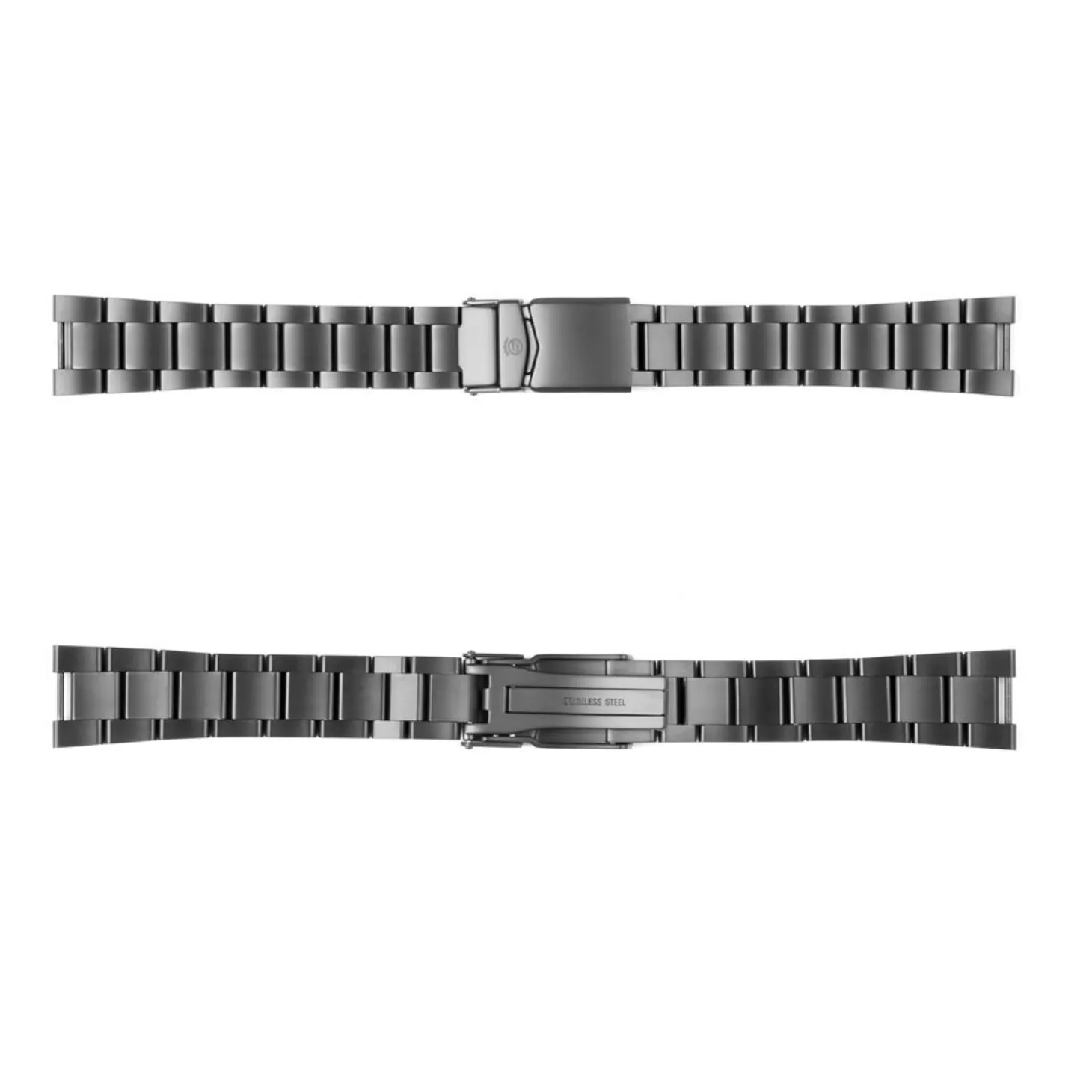 Stalen Armband Dlc Mat 20/16 Mm Voor Nav B-Chrono 42 Green Ltd. Edition Incl. Einde Koppelingen^Steinhart Watches Online