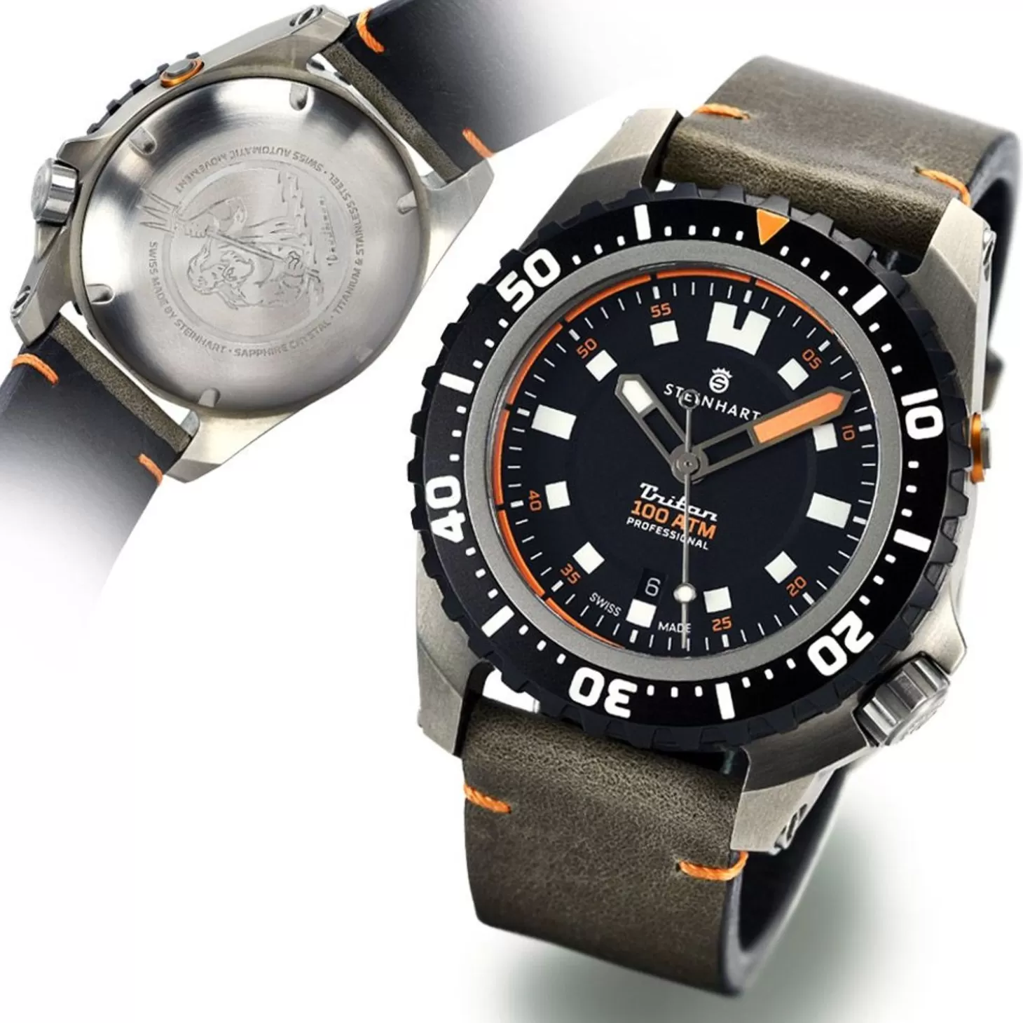 Triton 1000 Titanium Duikhorloge^Steinhart Watches Discount